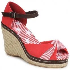 Chaussures Femme Sandales et Nu-pieds StylistClick PATTY Rouge