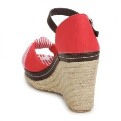 Chaussures Femme Sandales et Nu-pieds StylistClick PATTY Rouge -Sandales Soldes Boutique 128398 500 E