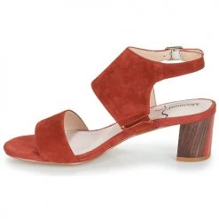 Chaussures Femme Sandales et Nu-pieds Metamorf'Ose EMBARQUA Rouge -Sandales Soldes Boutique 12846814 500 D