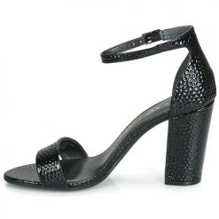 Chaussures Femme Sandales et Nu-pieds Katy Perry THE GOLDY Noir -Sandales Soldes Boutique 12848595 500 D