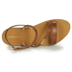 Chaussures Femme Sandales et Nu-pieds Les Tropéziennes par M Belarbi BADEN Tan -Sandales Soldes Boutique 12851463 500 F