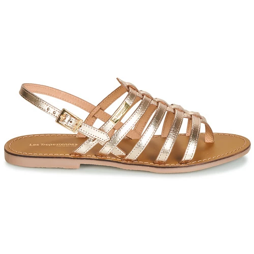 Chaussures Femme Sandales et Nu-pieds Les Tropéziennes par M Belarbi HERILO Doré 2 Chaussures Femme Sandales et Nu-pieds Les Tropéziennes par M Belarbi HERILO Doré – Image 2