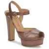 Chaussures Femme Sandales et Nu-pieds Eva Turner ERSILIA Marron