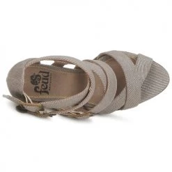 Chaussures Femme Sandales et Nu-pieds Feud WASP Taupe -Sandales Soldes Boutique 129254 500 F