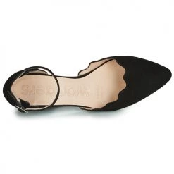 Chaussures Femme Sandales et Nu-pieds Wonders MATTA Noir -Sandales Soldes Boutique 12929889 500 F