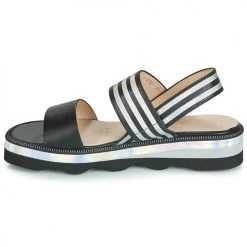 Chaussures Femme Sandales et Nu-pieds Wonders BOLETTI Noir -Sandales Soldes Boutique 12929890 500 D