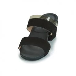 Chaussures Femme Sandales et Nu-pieds Wonders ZAPAJO Noir -Sandales Soldes Boutique 12929891 500 C