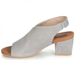 Chaussures Femme Sandales et Nu-pieds Wonders FILETI Taupe -Sandales Soldes Boutique 12929892 500 D