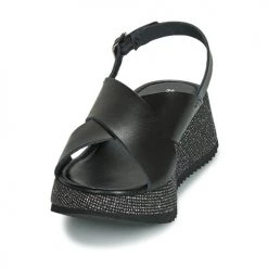 Chaussures Femme Sandales et Nu-pieds Sweet Lemon LILAR Noir -Sandales Soldes Boutique 12930537 500 C