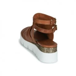 Chaussures Femme Sandales et Nu-pieds Sweet Lemon SABRI Cognac -Sandales Soldes Boutique 12930541 500 E