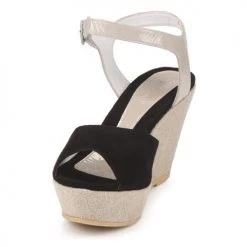 Chaussures Femme Sandales et Nu-pieds Regard RAFATI Noir -Sandales Soldes Boutique 130904 500 C
