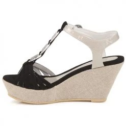 Chaussures Femme Sandales et Nu-pieds Regard RAFAZA Noir -Sandales Soldes Boutique 130913 500 D