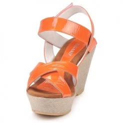 Chaussures Femme Sandales et Nu-pieds Regard RAGA Orange -Sandales Soldes Boutique 130916 500 C