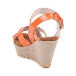 Chaussures Femme Sandales et Nu-pieds Regard RAGA Orange -Sandales Soldes Boutique 130916 500 E
