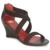 Chaussures Femme Sandales et Nu-pieds Vialis NIVEL Marron