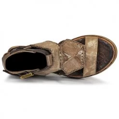 Chaussures Femme Sandales et Nu-pieds Airstep / A.S.98 LAGOS Doré -Sandales Soldes Boutique 13203894 500 F