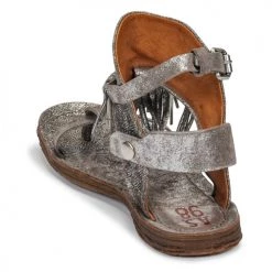 Chaussures Femme Sandales et Nu-pieds Airstep / A.S.98 RAMOS Argenté -Sandales Soldes Boutique 13203896 500 E
