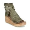 Chaussures Femme Sandales et Nu-pieds Airstep / A.S.98 NOA BUCKLE Kaki