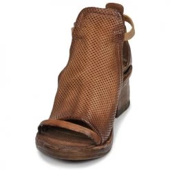 Chaussures Femme Sandales et Nu-pieds Airstep / A.S.98 KENYA Camel -Sandales Soldes Boutique 13203932 500 C