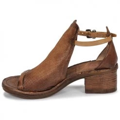 Chaussures Femme Sandales et Nu-pieds Airstep / A.S.98 KENYA Camel -Sandales Soldes Boutique 13203932 500 D