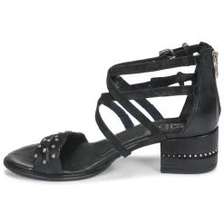 Chaussures Femme Sandales et Nu-pieds Airstep / A.S.98 MORAINE Noir -Sandales Soldes Boutique 13203937 500 D