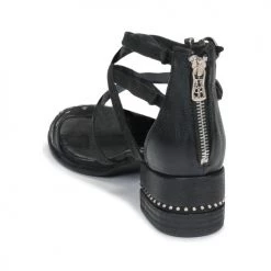 Chaussures Femme Sandales et Nu-pieds Airstep / A.S.98 MORAINE Noir -Sandales Soldes Boutique 13203937 500 E