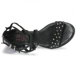 Chaussures Femme Sandales et Nu-pieds Airstep / A.S.98 MORAINE Noir -Sandales Soldes Boutique 13203937 500 F