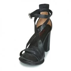 Chaussures Femme Sandales et Nu-pieds Airstep / A.S.98 BASILE Noir -Sandales Soldes Boutique 13203940 500 C