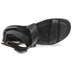 Chaussures Femme Sandales et Nu-pieds Airstep / A.S.98 RAMOS CROISE Noir -Sandales Soldes Boutique 13203947 500 F