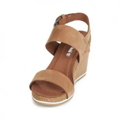 Chaussures Femme Sandales et Nu-pieds Timberland CAPRI SUNSET WEDGE Marron -Sandales Soldes Boutique 13204380 500 C
