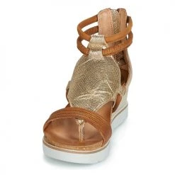 Chaussures Femme Sandales et Nu-pieds Mjus TAPASITA Doré / Camel -Sandales Soldes Boutique 13207294 500 C