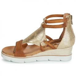 Chaussures Femme Sandales et Nu-pieds Mjus TAPASITA Doré / Camel -Sandales Soldes Boutique 13207294 500 D