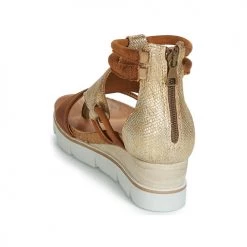 Chaussures Femme Sandales et Nu-pieds Mjus TAPASITA Doré / Camel -Sandales Soldes Boutique 13207294 500 E