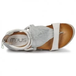 Chaussures Femme Sandales et Nu-pieds Mjus TAPASITA Blanc / Argenté -Sandales Soldes Boutique 13207297 500 F
