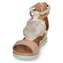 Chaussures Femme Sandales et Nu-pieds Mjus TAPASITA Rose / Doré -Sandales Soldes Boutique 13207298 500 C