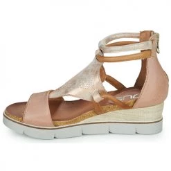 Chaussures Femme Sandales et Nu-pieds Mjus TAPASITA Rose / Doré -Sandales Soldes Boutique 13207298 500 D
