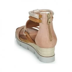 Chaussures Femme Sandales et Nu-pieds Mjus TAPASITA Rose / Doré -Sandales Soldes Boutique 13207298 500 E