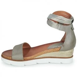 Chaussures Femme Sandales et Nu-pieds Mjus TAPASITA Gris / Argenté -Sandales Soldes Boutique 13207321 500 D