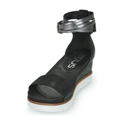 Chaussures Femme Sandales et Nu-pieds Mjus TAPASITA Noir / Argenté -Sandales Soldes Boutique 13207322 500 C