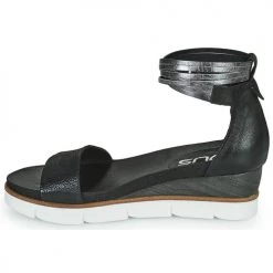 Chaussures Femme Sandales et Nu-pieds Mjus TAPASITA Noir / Argenté -Sandales Soldes Boutique 13207322 500 D