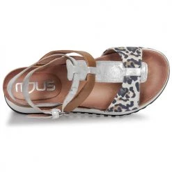 Chaussures Femme Sandales et Nu-pieds Mjus TARDE Camel / Leo -Sandales Soldes Boutique 13207324 500 F