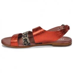 Chaussures Femme Sandales et Nu-pieds Mjus CHAT BUCKLE Rouge / Léopard -Sandales Soldes Boutique 13207331 500 D