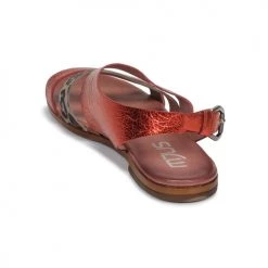 Chaussures Femme Sandales et Nu-pieds Mjus CHAT BUCKLE Rouge / Léopard -Sandales Soldes Boutique 13207331 500 E