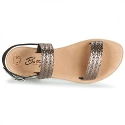Chaussures Femme Sandales et Nu-pieds Betty London JADALETTE Bronze -Sandales Soldes Boutique 13269250 500 F