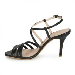 Chaussures Femme Sandales et Nu-pieds Betty London JIKOTIPE Noir -Sandales Soldes Boutique 13269262 500 D