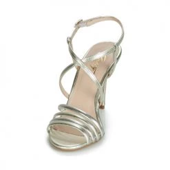 Chaussures Femme Sandales et Nu-pieds Betty London JIKOTIPE Doré / Argenté -Sandales Soldes Boutique 13269263 500 C
