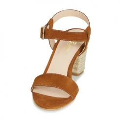 Chaussures Femme Sandales et Nu-pieds Betty London JIKOTIFE Camel -Sandales Soldes Boutique 13269265 500 C