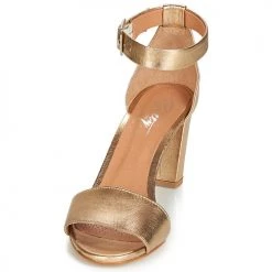 Chaussures Femme Sandales et Nu-pieds Betty London CRETOLIA Doré -Sandales Soldes Boutique 13269290 500 C