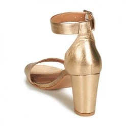 Chaussures Femme Sandales et Nu-pieds Betty London CRETOLIA Doré -Sandales Soldes Boutique 13269290 500 E
