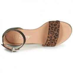 Chaussures Femme Sandales et Nu-pieds Betty London JIKOTIRE Noir -Sandales Soldes Boutique 13269294 500 F